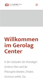 Mobile Screenshot of gerolagcenter.ch